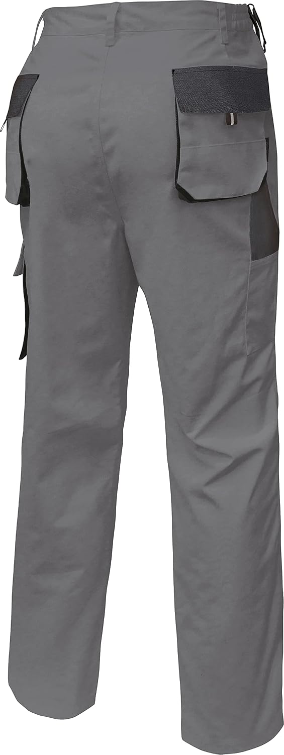TRIUSO Power Arbeitsbundhose 270g/m² in grau 50 Grau, 50 Grau