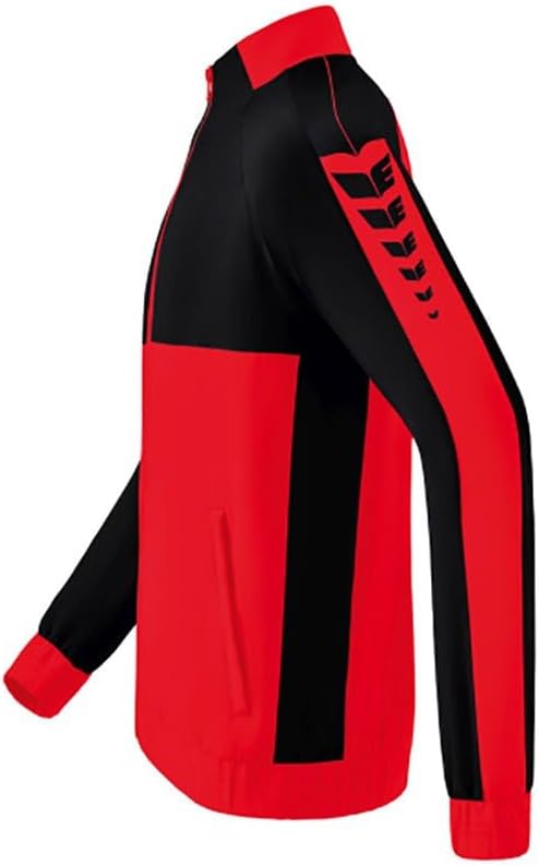 Erima Six Wings Präsentationsjacke Damen Damen S rot/schwarz, S rot/schwarz