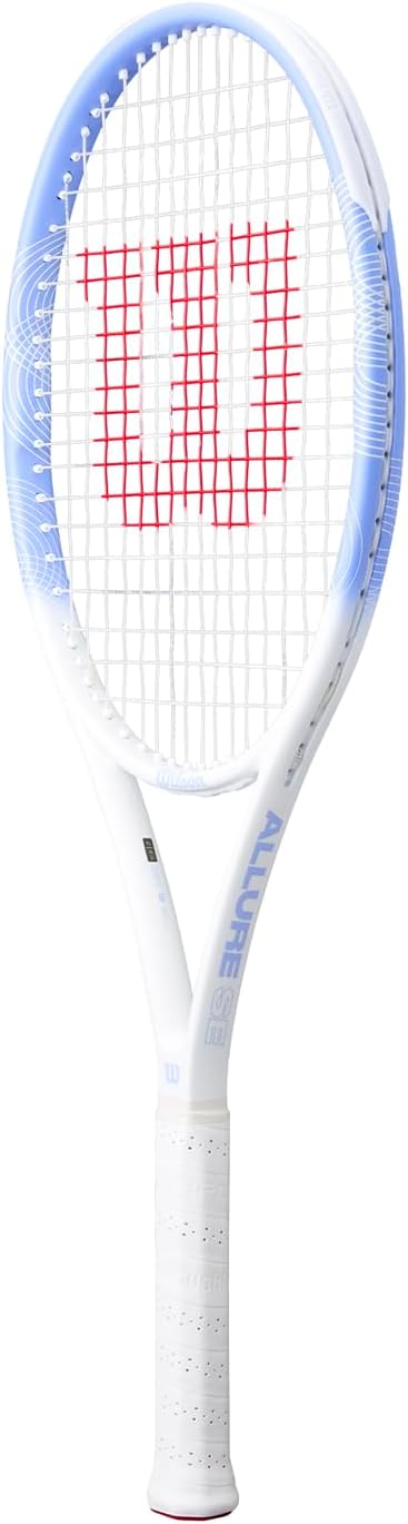 Wilson Allure SE Vorbespannter Graphit-Tennisschläger, Mit Parallelbohrung für konsistente Reaktion
