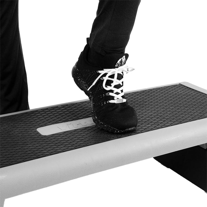 VirtuFit Professioneller Verstellbarer Aerobic Fitness Step/Stepper - Trainingsgerät - Stepper für Z