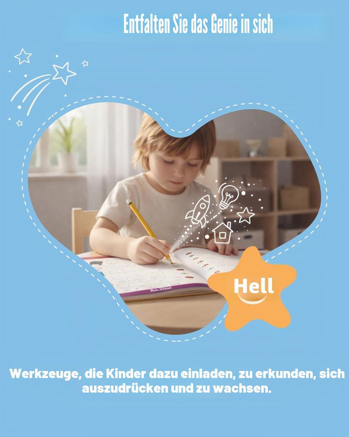 Bright Autism Beruhigende sensorische Meereslampe – Schwarz (schwarz) Nachtlicht-Projektor für Kinde