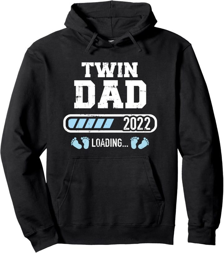 Zwillingspapa 2022 lädt Vater von Zwillingen Pullover Hoodie