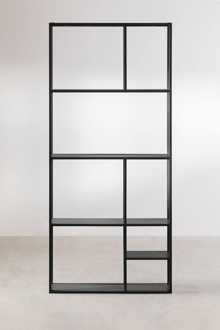 SKLUM Modulares Wandregal aus Stahl (80 cm) Thura - Sch. Carbon, Sch. Carbon