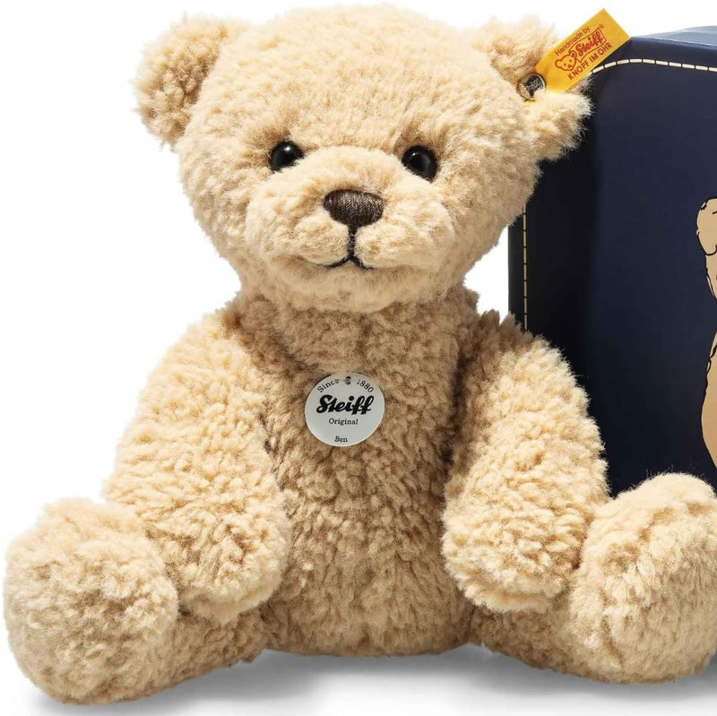Steiff 114021 Teddybär Ben - 21 cm - Kuscheltier - beige im Koffer