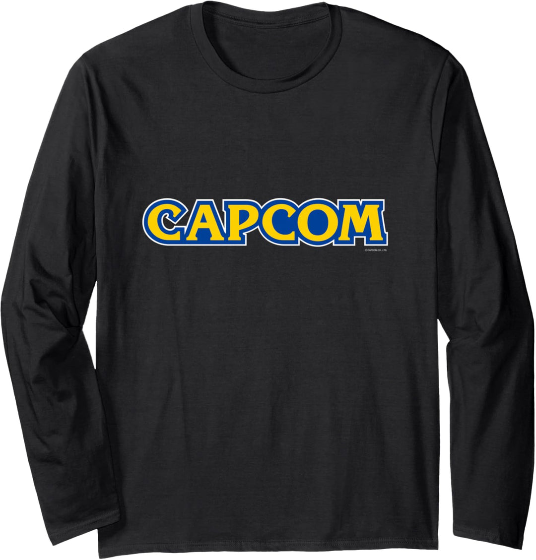 CAPCOM logo Langarmshirt