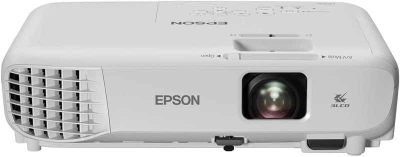 Epson EB-W06 3LCD-Projektor (WXGA 1.280x800p, 3.700 Lumen Weiss- und Farbhelligkeit, Kontrastverhält