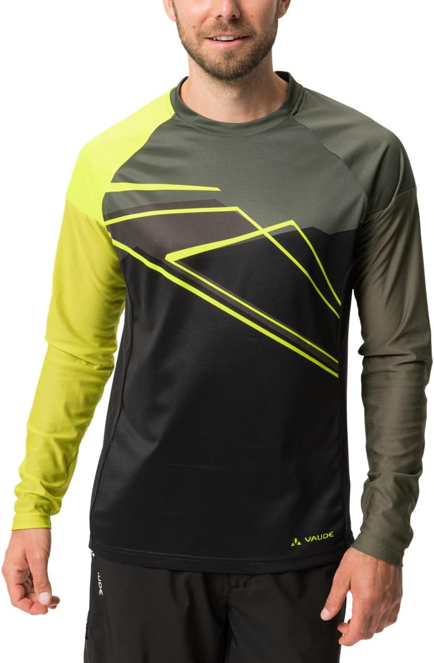 VAUDE Herren Men's Moab Ls T-Shirt Vi T-Shirt S Khaki, S Khaki