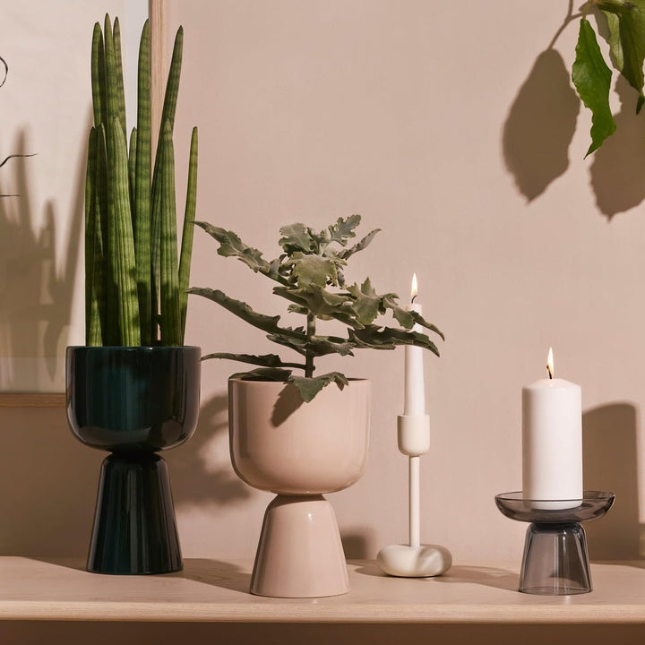 Iittala 1052354 Nappula Blumentopf, Keramik, Beige, 230x155mm 230x155mm Beige, 230x155mm Beige