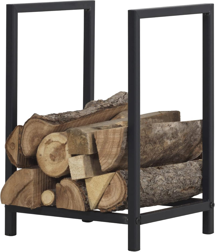 [en.casa] Kaminholzregal Torsås Kaminholzständer 40 x 30 x 50 cm für Innen- und Aussenbereich Feuerh