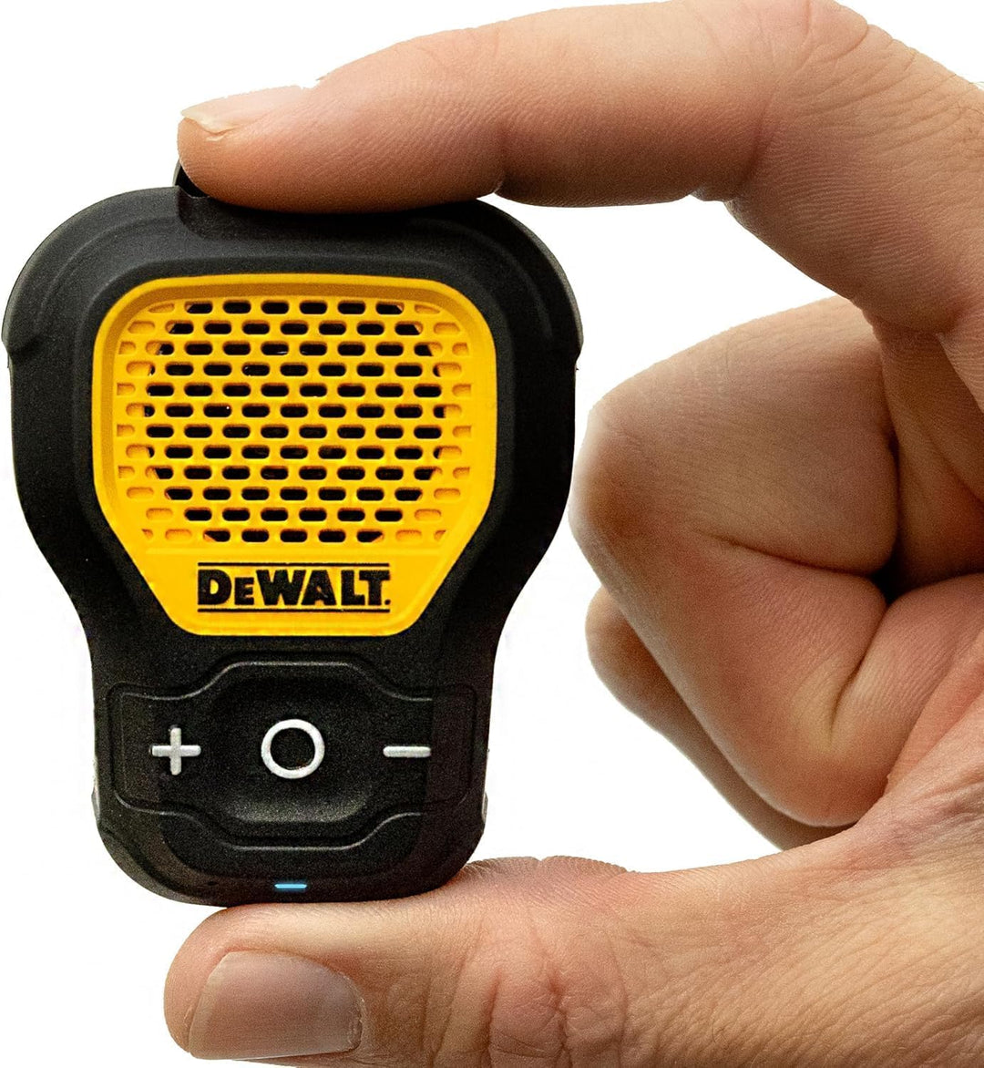 dewalt Jobsite Pro 190-1148-DW2 Tragbarer Bluetooth-Lautsprecher, Schwarz/Gelb, Gelb Magnetic versio