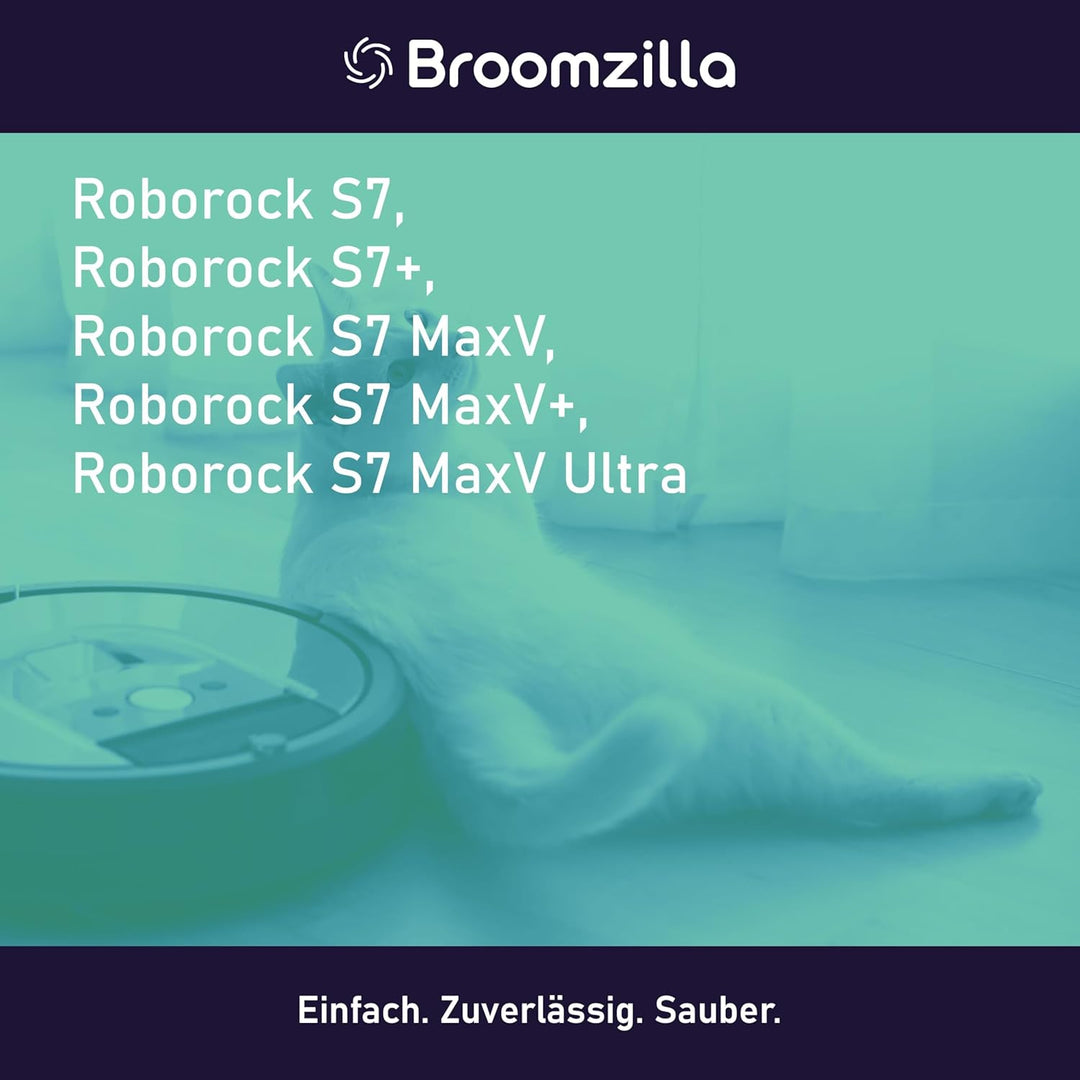 Broomzilla 20 Ersatzteile Zubehör für Roborock S7 S7+ S7 MaxV S7 MaxV+ MaxV Ultra Staubsauger Zubehö