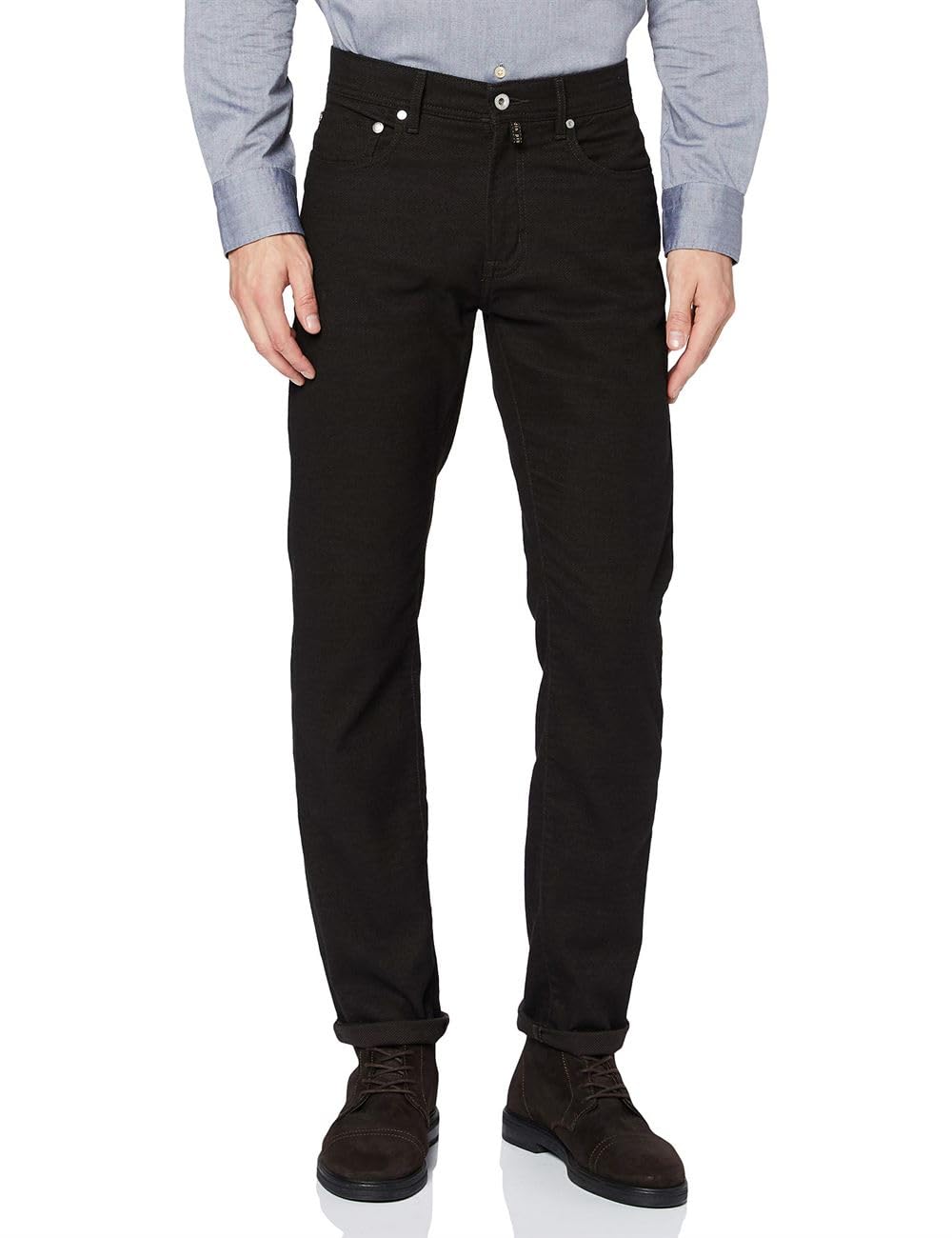 Pierre Cardin Herren Lyon Hose, braun, 3236