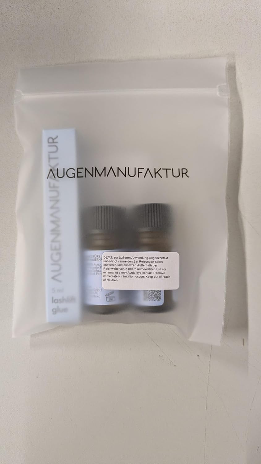 Augenmanufaktur Lashlift Basis Kit mit Fläschchen - Wimpernlifting - Voluminösere Wimpern - Schonend