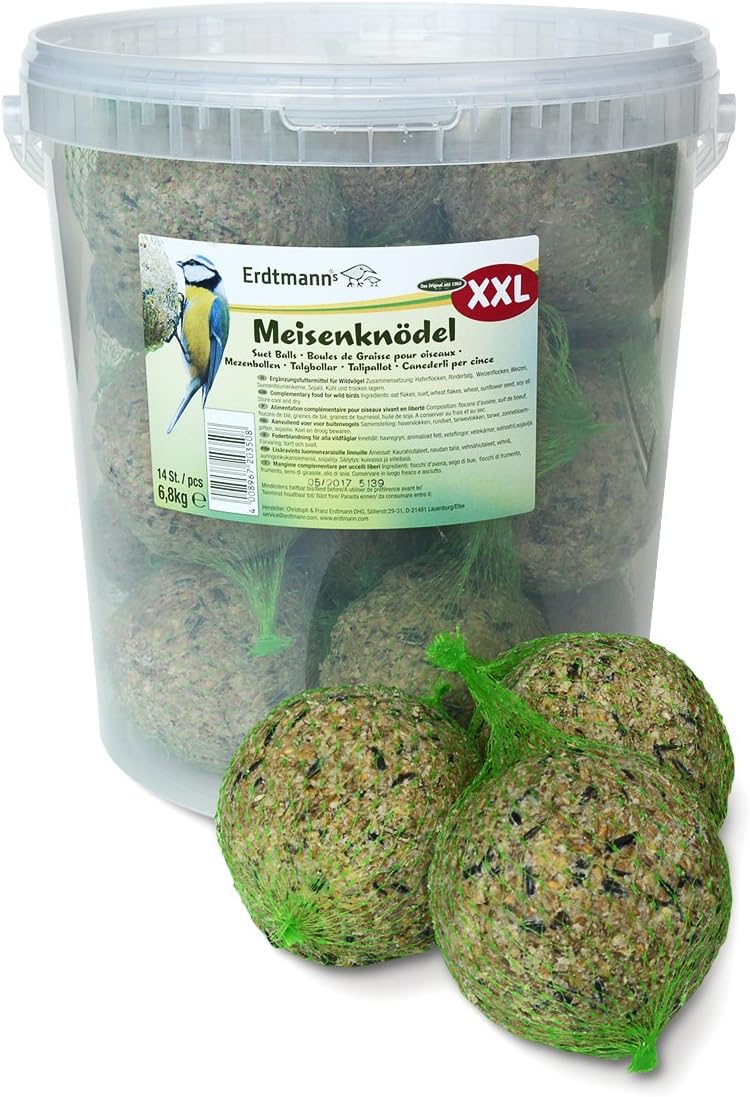 Erdtmanns Meisenknödel XXL im Eimer, 1er Pack (1 x 7 kg)