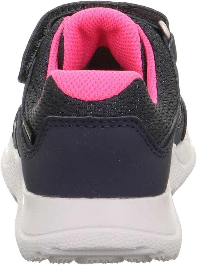 Superfit Mädchen Rush Sneaker 23 EU Blau Pink, 23 EU Blau Pink