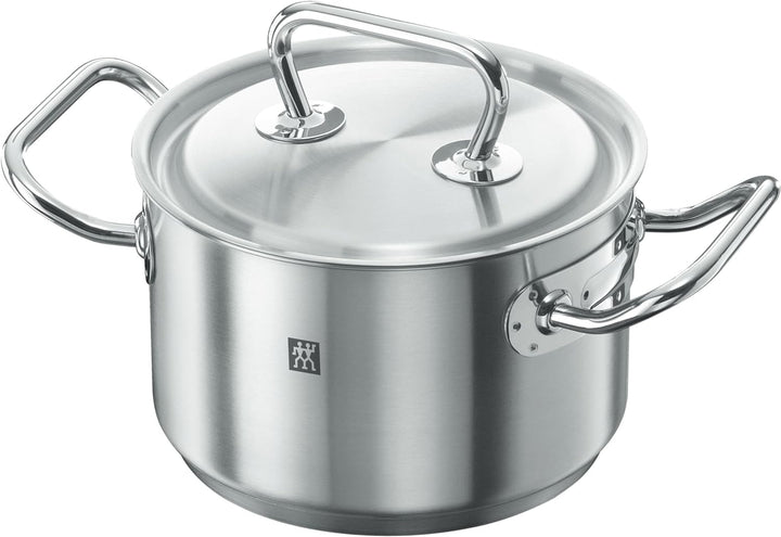 ZWILLING Twin Classic Kochtopf mit Deckel, 16 cm, 2 L, Induktionsgeeignet, Edelstahl, 16 cm