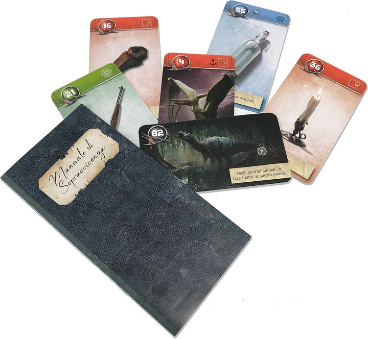 Asmodee Unlock! Exotic Adventures, Brettspiel mit App, Escape Room, 1-6 Spieler, 10+ Jahre, italieni