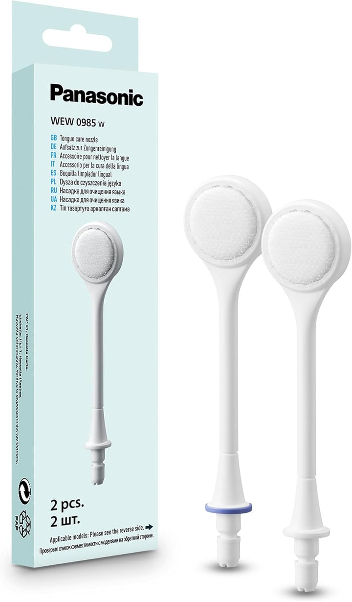 Panasonic WEW0985 Zungenpflege-Düse, Zungenreiniger für Erwachsene und Kinder, Wasserseide, wiederau