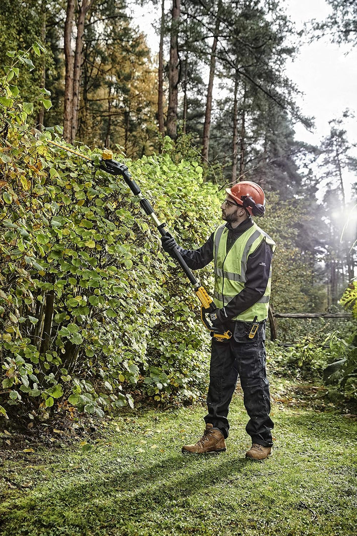 DEWALT Cortasetos de pÚrtiga XR 18V con 1, Multicolor, Avec batterie Avec batterie Einzigartig, Avec