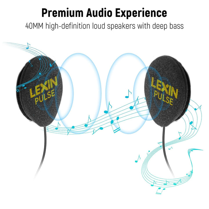 LEXIN Kopfhörer und Mikrofon für MTX Headset