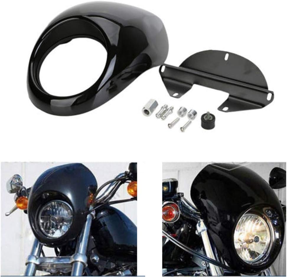 Scheinwerferblende Verkleidung Abdeckung für Harley Sportster Dyna