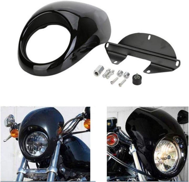 Scheinwerferblende Verkleidung Abdeckung für Harley Sportster Dyna