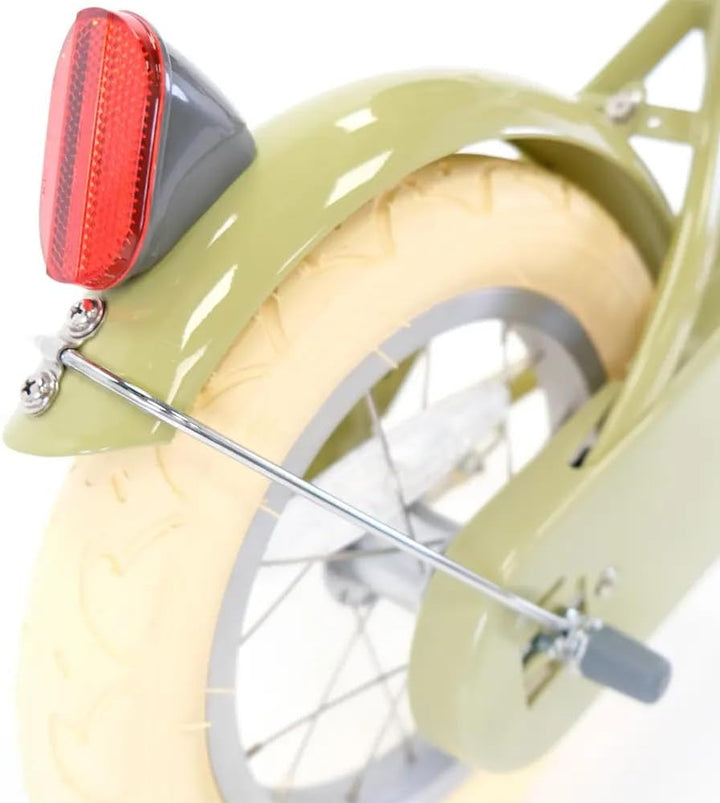 Bandits and Angels Kinderfahrrad Retro Rider 12 Zoll Grün, Grün