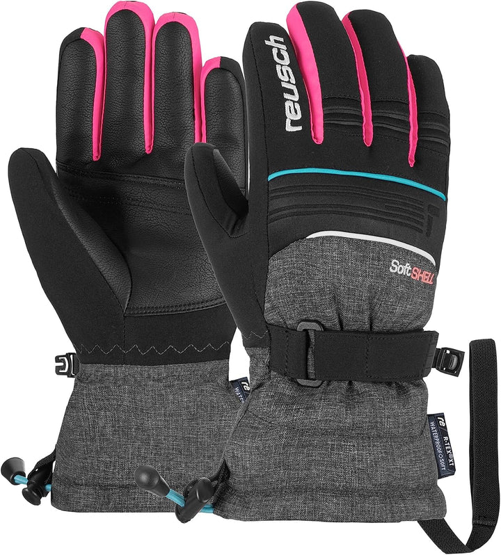 Reusch Unisex Jugend Kinder Handschuhe Kondor R-tex Xt Junior Warm, Wasserdicht, Atmungsaktiv 3 schw