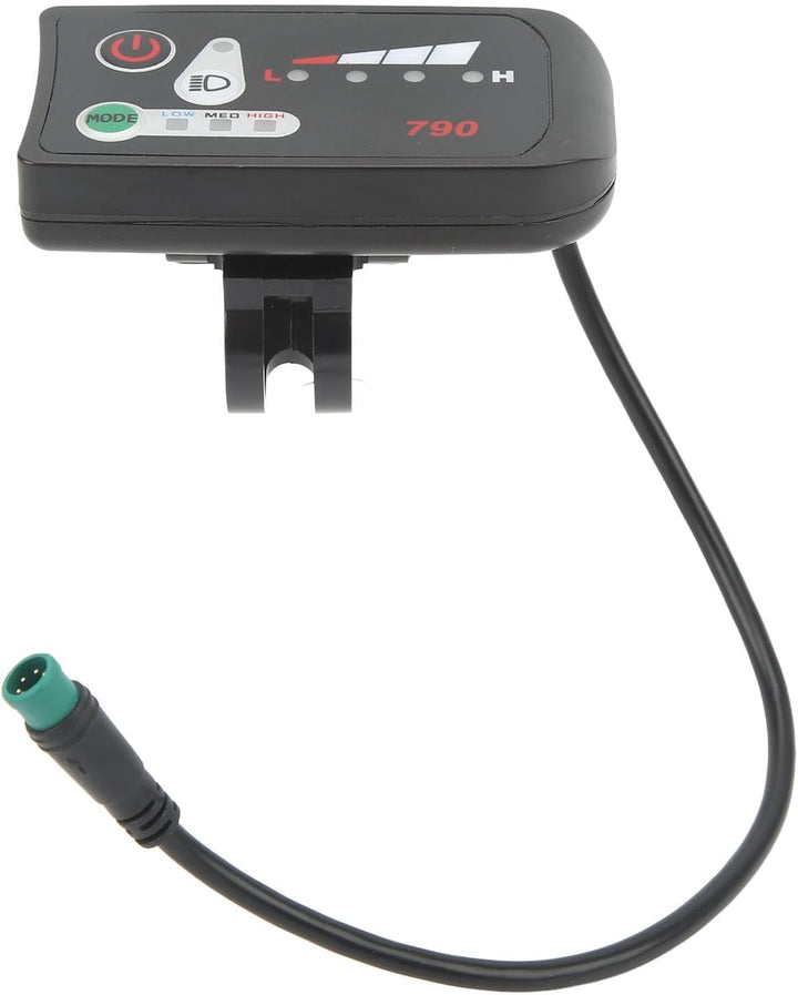 E-Bike-Display, Langlebiges und Verschleissfestes E-Bike-Datenanzeigemessgerät, Kleines, Leichtes LE