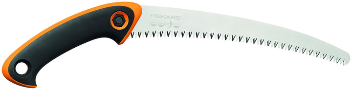 Fiskars Profi Handsäge für frisches Holz, Grobzahnung, Hochwertiges Stahl-Sägeblatt, Inklusive Aufbe