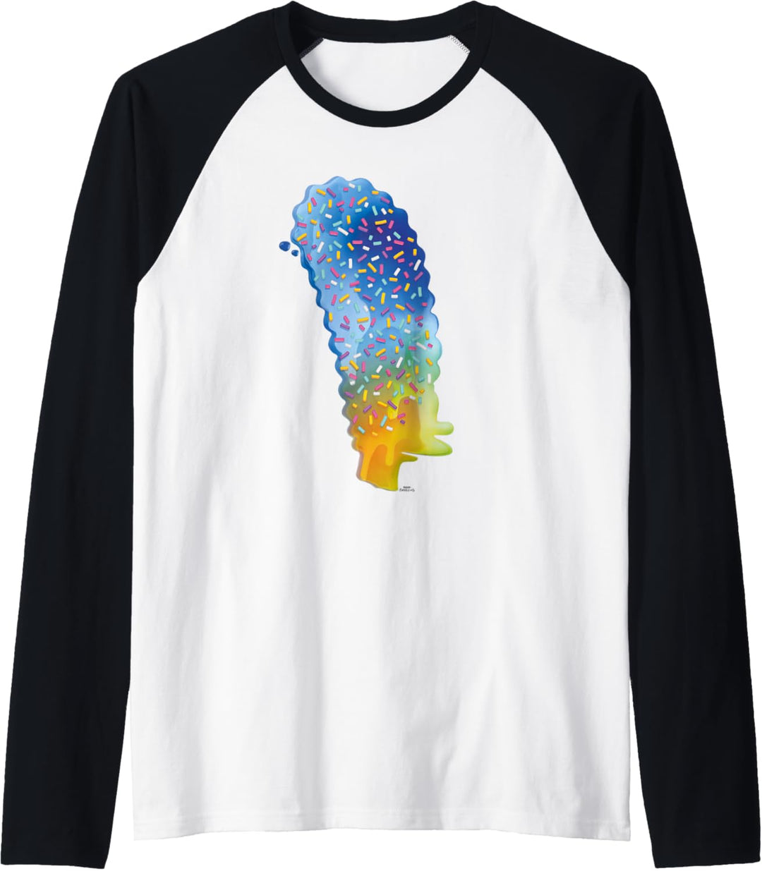 The Simpsons Marge Simpson Sprinkles Head Raglan
