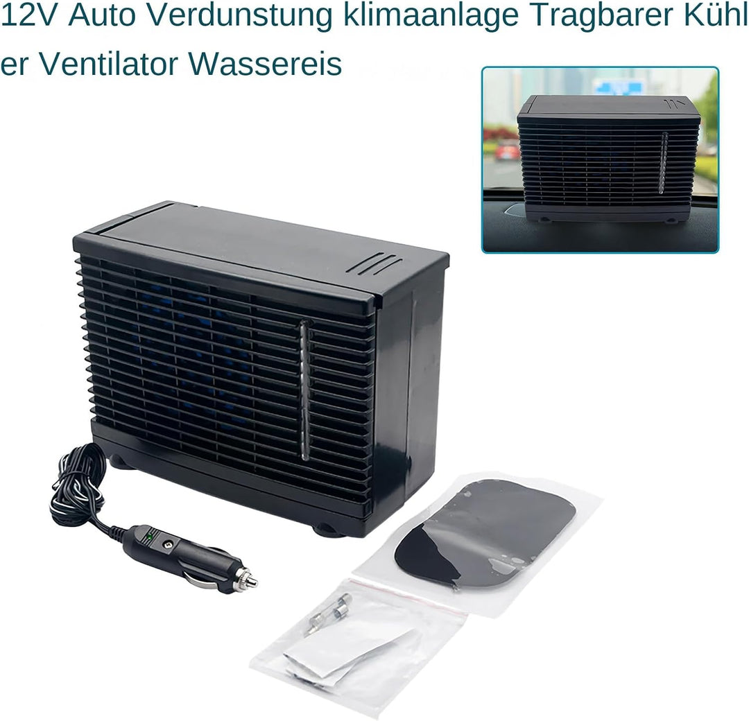 Tragbarer Auto Klima Ventilator | Fahrzeug Klima Ventilator,12V Gebläse Klebehalterung Für Auto Camp