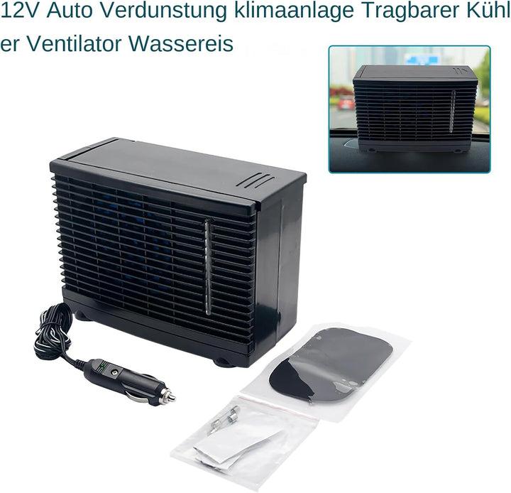 Tragbarer Auto Klima Ventilator | Fahrzeug Klima Ventilator,12V Gebläse Klebehalterung Für Auto Camp