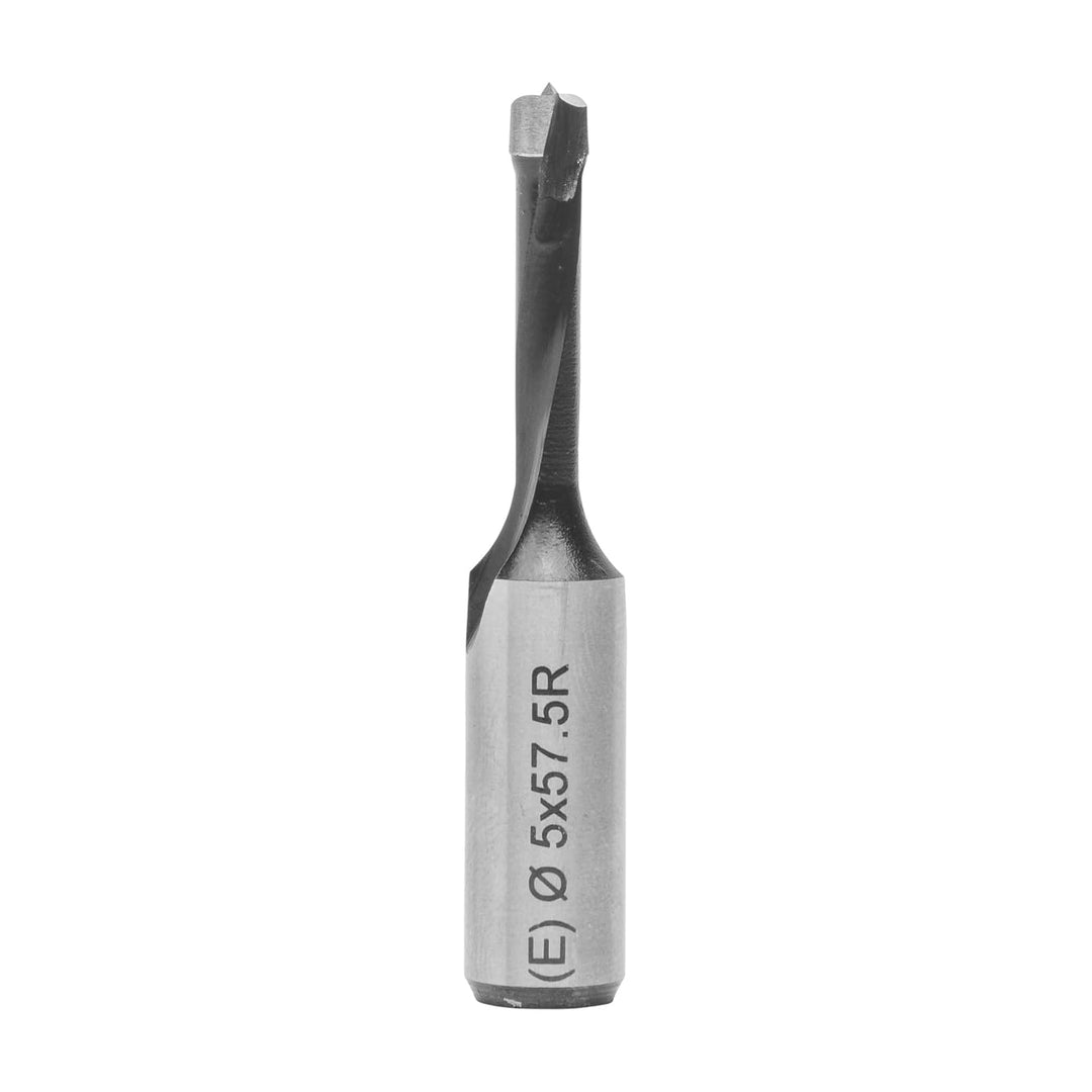 ENT 22760 Dübelbohrer HW, Schaft (S) 10 mm, Durchmesser (D) 5 mm, NL 27 mm, SL 27 mm, L 57,5 mm, Rec