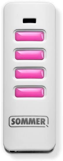 SOMMER Pearl Vibe Handsender weiss/pink 4019V003