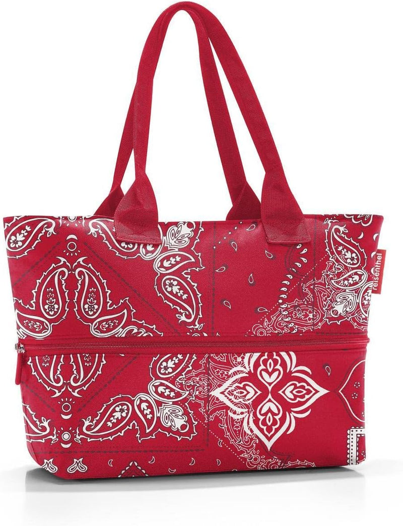 reisenthel Unisex Shopper Schultertaschen Bandana Red, Bandana Red