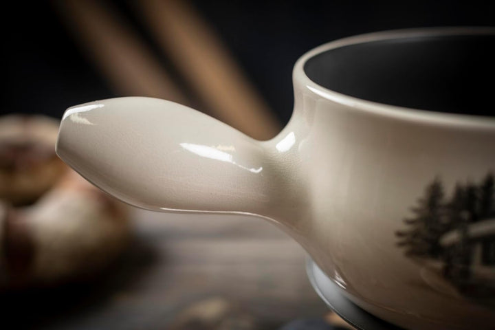 RIKON Caquelon Chalet Induktion ø 20cm, geeignet für Induktion, 2.6 Liter ideal für 4-6 Personen, au