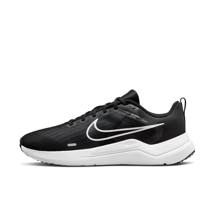 Nike Herren Downshifter 12Sneaker 39 EU Black White Dk Smoke Grey Pure, 39 EU Black White Dk Smoke G
