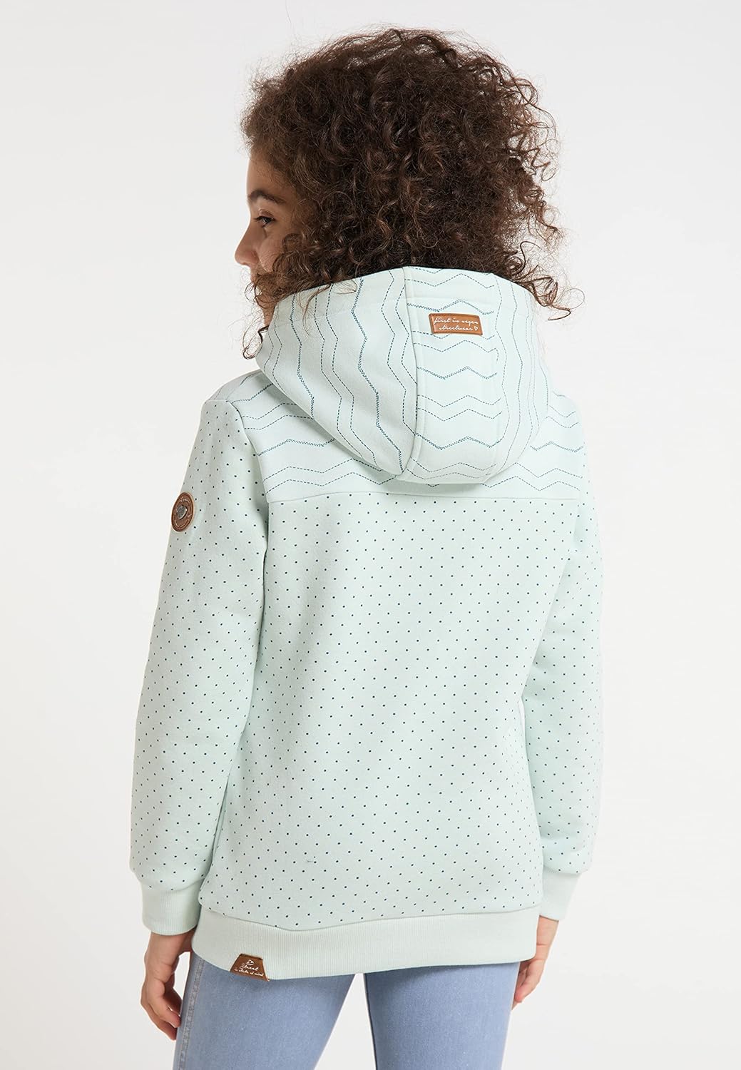 Ragwear Kristla Sweat Mädchen Sweatshirt mt Kapuze Kapuzenpullover Sweater Pullover aus weicher Baum