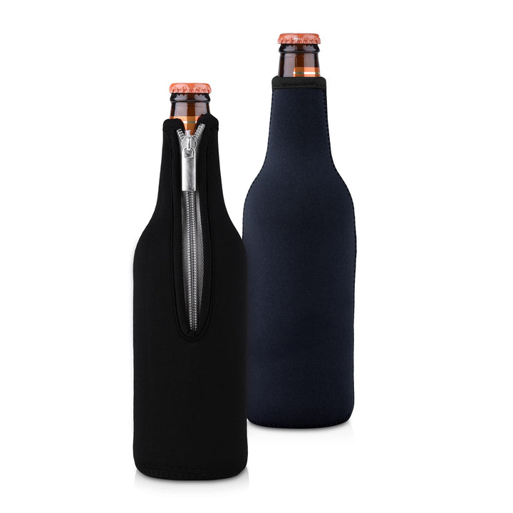 kwmobile 2x 330-500ml Flasche Flaschenkühler - für Bier und andere Getränke - aus isoliertem Neopren