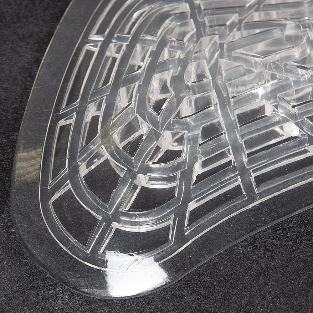 PFIFF 100759 Gel Sattelunterlage vorne, durchsichtig, Vorne
