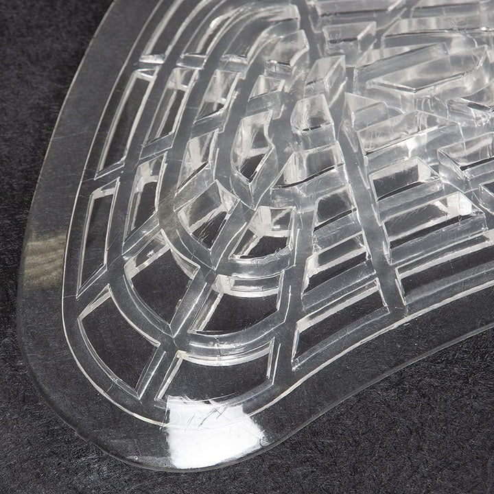 PFIFF 100759 Gel Sattelunterlage vorne, durchsichtig, Vorne
