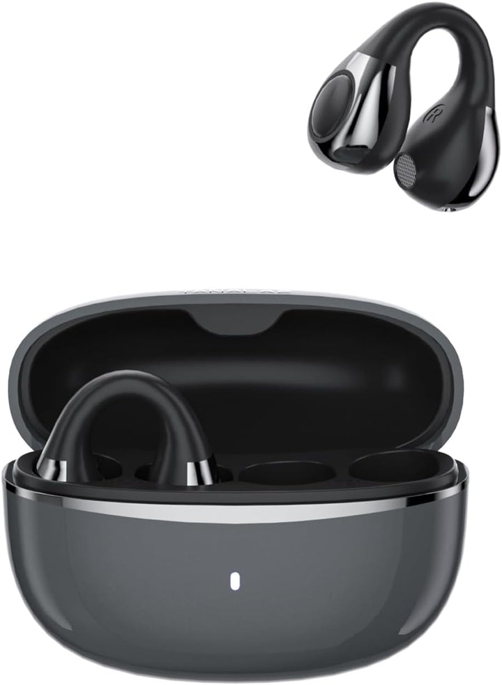 Open-Ear-Kopfhörer I5, Kabellose Bluetooth 6.0 Clip-On-Ohrhörer mit ENC, IPX5 wasserdicht, 36 Std. L