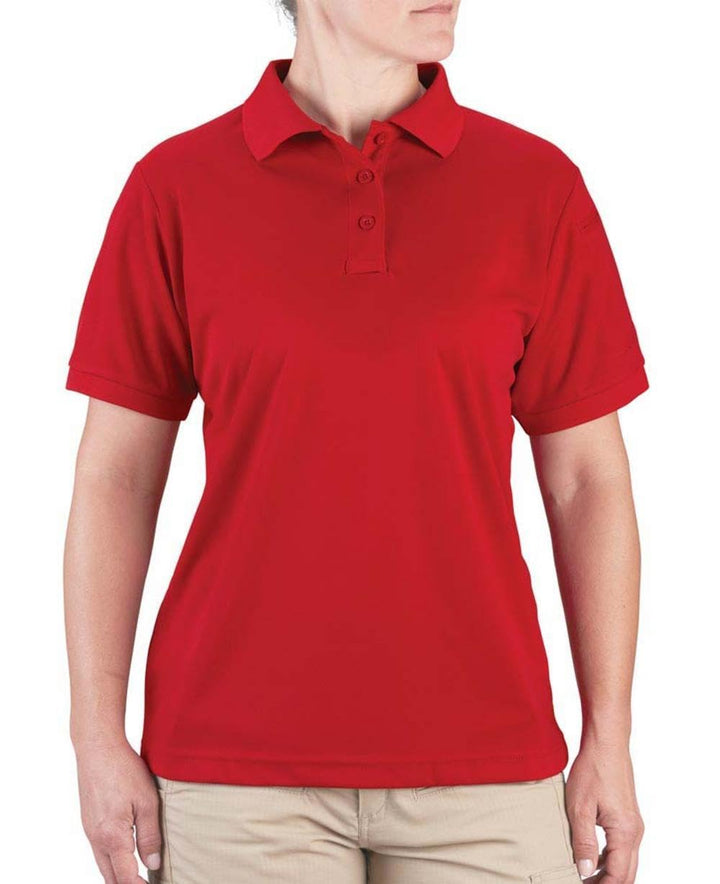 Propper Damen Uniform Polo Short Sleeve M Rot, M Rot