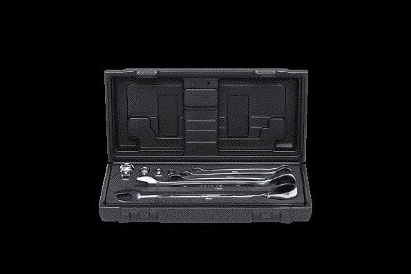 KS Tools 503.4650 GEARplus Ratschenringmaulschlüssel-Satz, umschaltbar, 9-tlg.