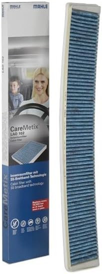 MAHLE LAO 102 Innenraumfilter Allergen-, Bakterien- und Geruchsschutz, Allergen-, Bakterien- und Ger
