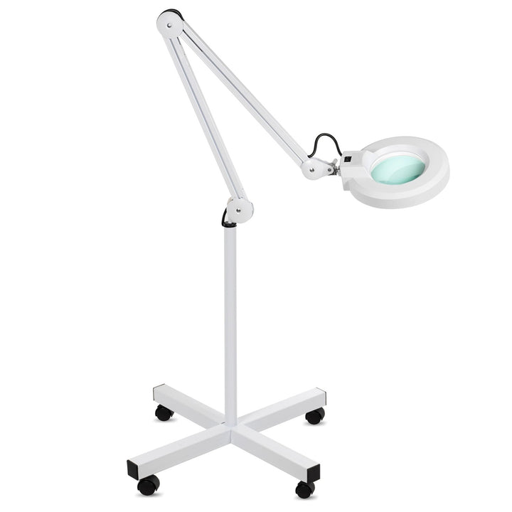 Beltom Lupenleuchte stativ Linse 5 Dioptrien Kaltlicht + LUPENLAMPE Standlupe