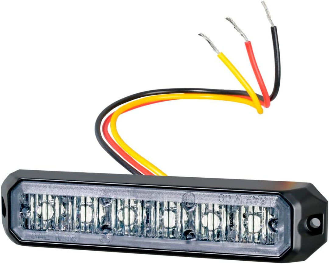 HELLA - LED-Blitz-Kennleuchte - BST - 12/24V - blau - Anbau/Schraubanschluss - Kabel: 150mm - Stecke