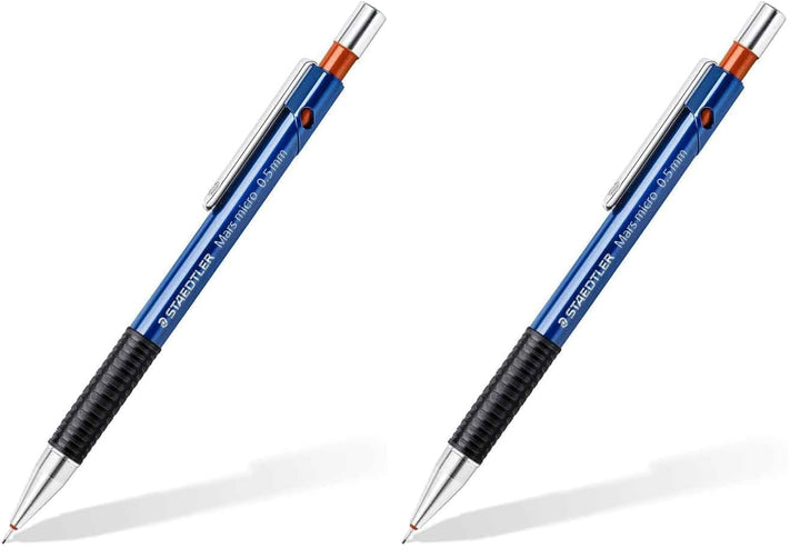 Staedtler 7755BK25DA Mars micro Druckbleistift 775 05 und Feinminen HB, 0. 5 mm, 1 Stück (Packung mi