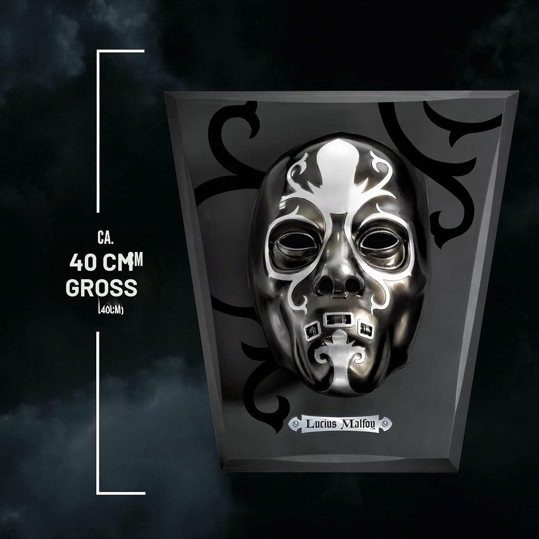 The Noble Collection Lucius Malfoys Lifesize Deatheater Mask.